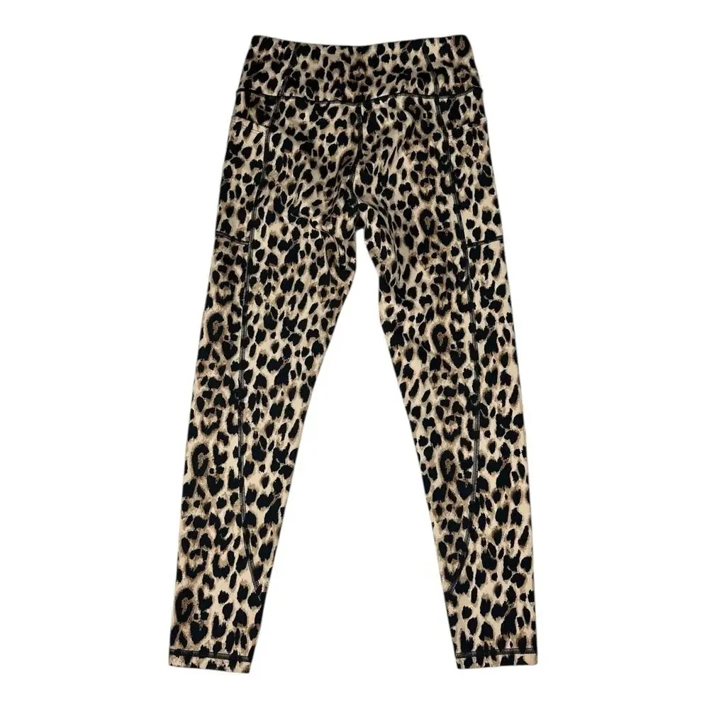Victorias Secret Incredible Essential‎ Softest Leggings Leopard Animal Print 10